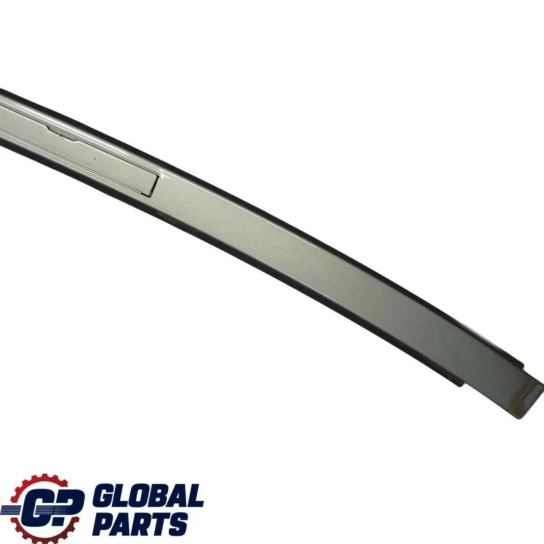 Right Roof Moulding Railing Trim O/S Arktis Metallic - A34 to BMW 3 Series E90 with Part number 32752 BMW 3 Series E90 Right Roof Moulding Railing Trim O/S Arktis Metallic - A34 - SKU 0032752-AM - Part number 32752