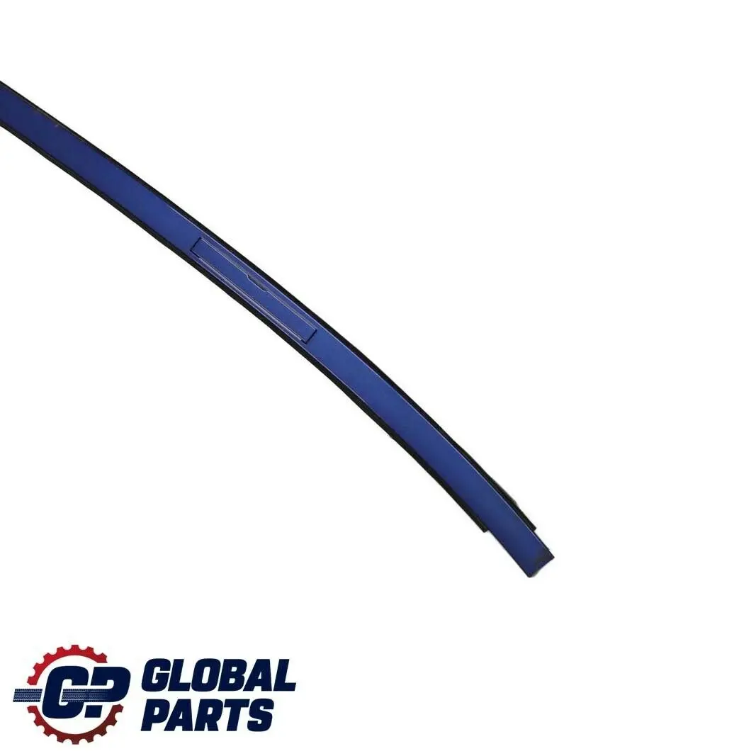Roof Moulding Railing Gutter Right O/S Montegoblau Blue - A51 to BMW E90 with Part number 0032752 BMW E90 Roof Moulding Railing Gutter Right O/S Montegoblau Blue - A51 - SKU 0032752-MTB - Part number 0032752