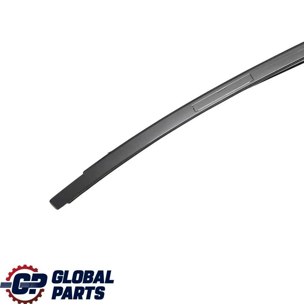 BMW E90 Right Roof Moulding Railing Gutter O/S Sparkling Graphite - A22 - SKU 0032752-SG - Part number 51130032752