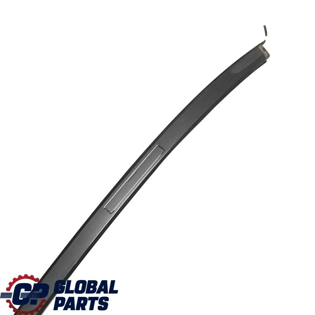 BMW E90 Right Roof Moulding Railing Gutter O/S Sparkling Graphite - A22 - SKU 0032752-SG - Part number 51130032752