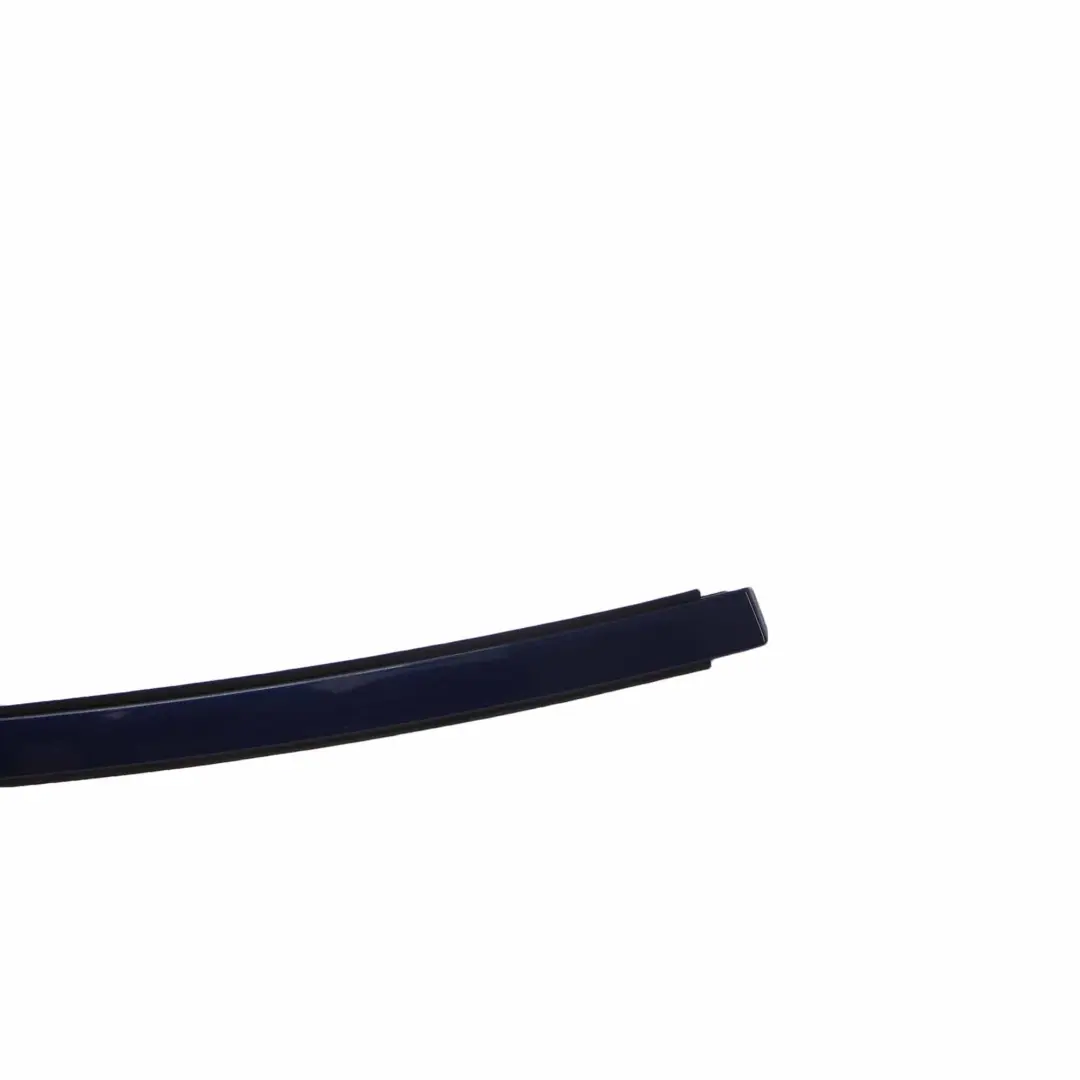 BMW E90 Right Roof Moulding Railing Trim O/S Tiefseeblau Deep Sea Blue - A76 - SKU 0032752-DSB - Part number 0032752
