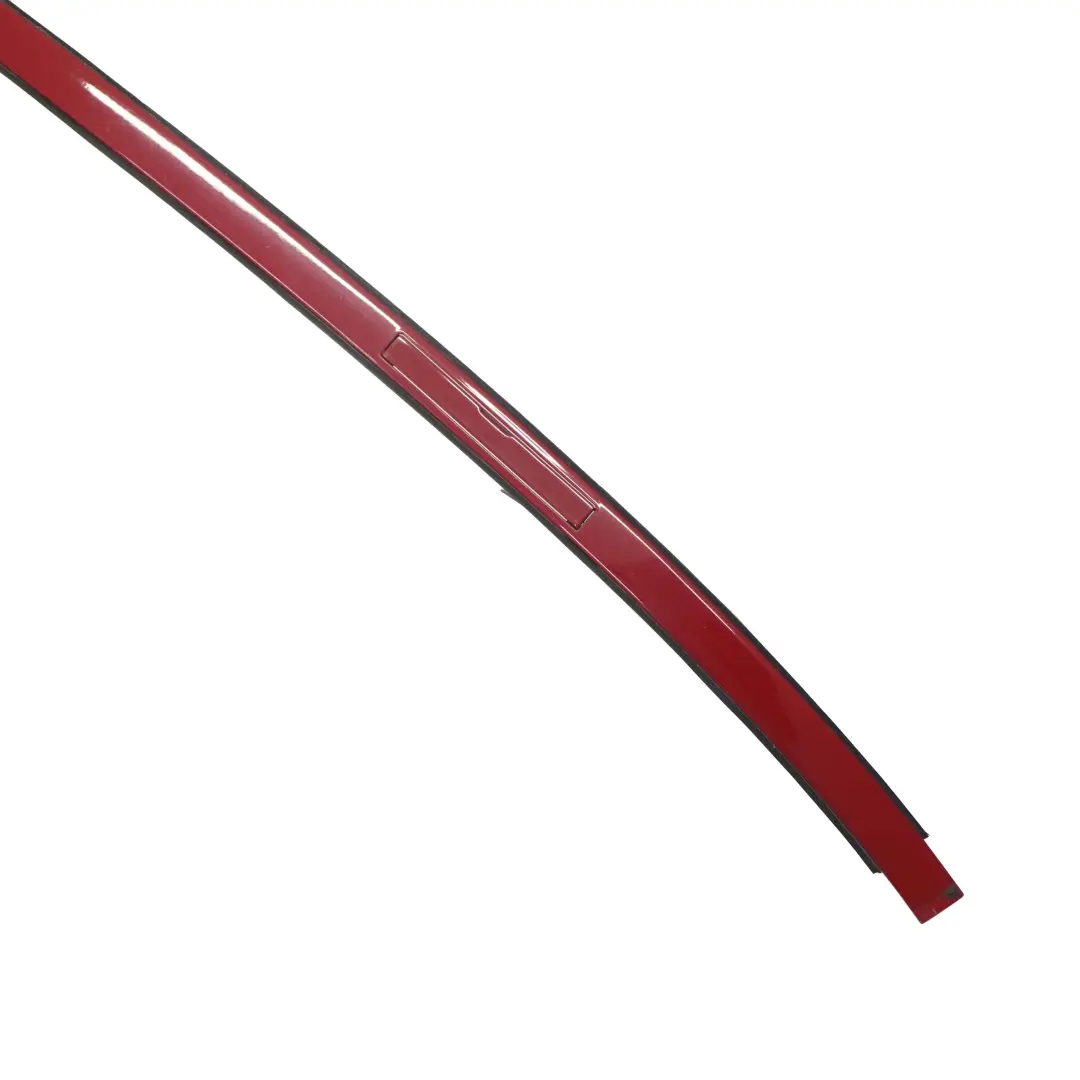 BMW 3 E90 Right Roof Moulding Railing Trim O/S Karmesinrot Crimson Red - A61 - SKU 0032752-KAR - Part number 0032752