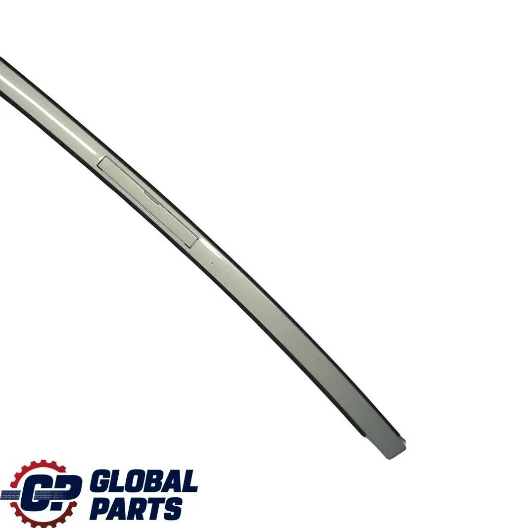 BMW 3 Series E90 Left Roof Moulding Railing Trim N/S Arktis Arctic Metallic A34 - SKU 0032753-AM - Part number 32753