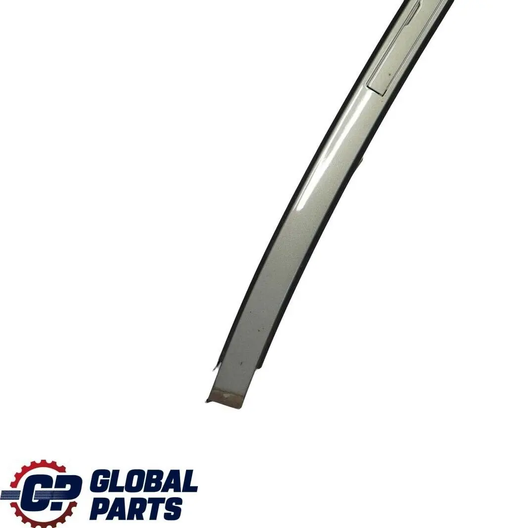 BMW 3 Series E90 Left Roof Moulding Railing Trim N/S Arktis Arctic Metallic A34 - SKU 0032753-AM - Part number 32753