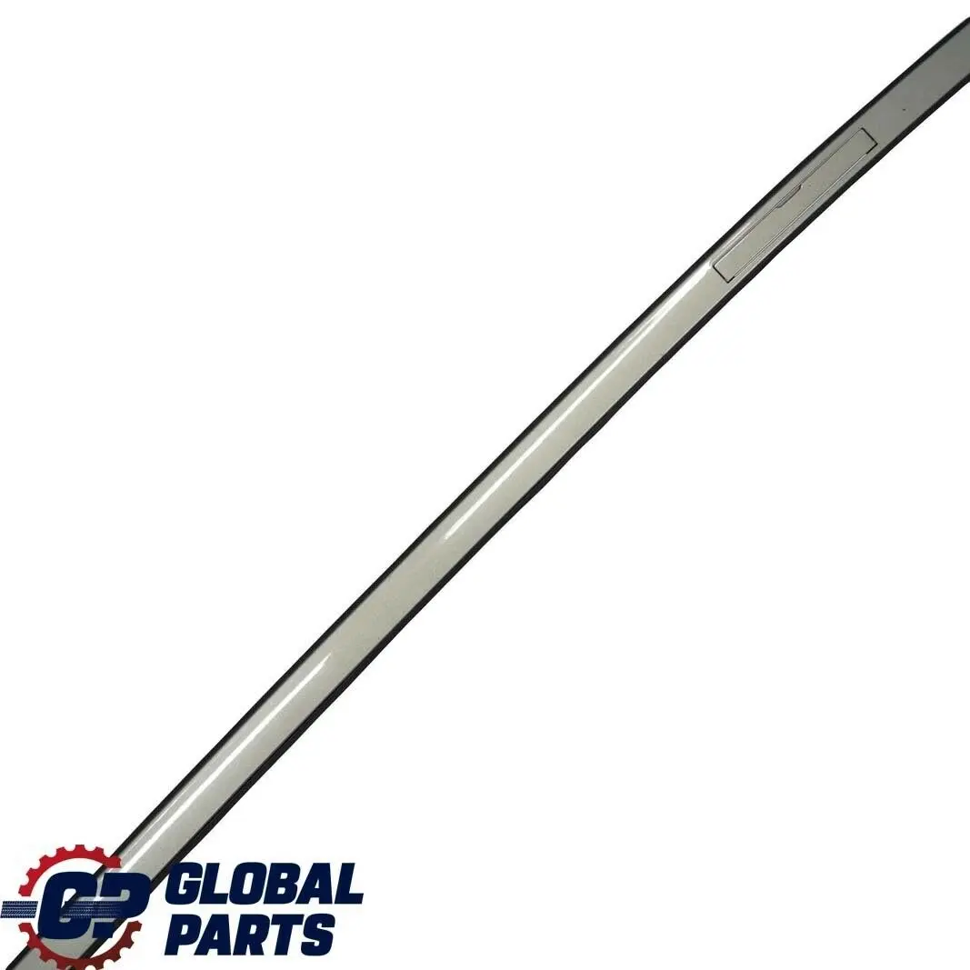 BMW 3 Series E90 Left Roof Moulding Railing Trim N/S Arktis Arctic Metallic A34 - SKU 0032753-AM - Part number 32753