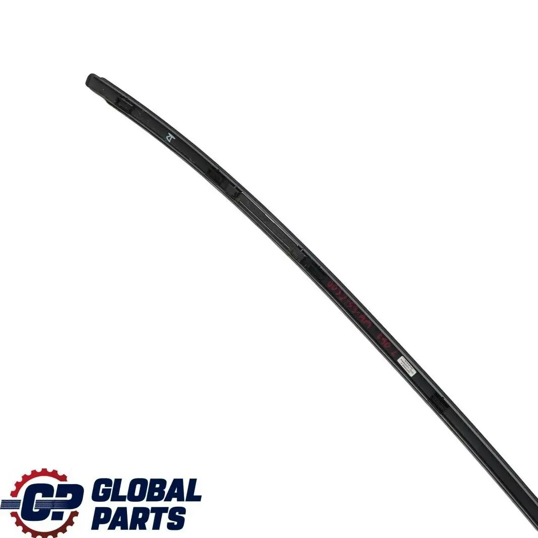 BMW 3 Series E90 Left Roof Moulding Railing Trim N/S Arktis Arctic Metallic A34 - SKU 0032753-AM - Part number 32753