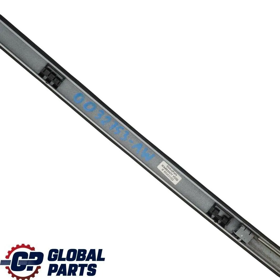 BMW 3 Series E90 Left Roof Moulding Railing Gutter N/S Alpinweiss Alpine White - SKU 0032753-AW - Part number 32753