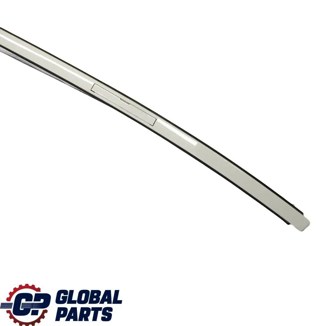 Techo Izquierdo Moldura Barandilla Canalon Alpinweiss Alpine White para BMW E90 con número de pieza 32753 BMW E90 Techo Izquierdo Moldura Barandilla Canalon Alpinweiss Alpine White - SKU 0032753-AW - Número de pieza 32753