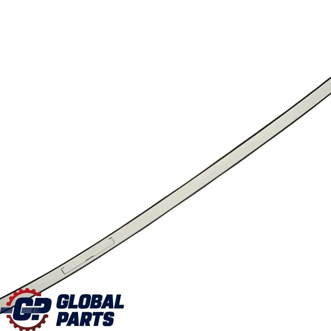 BMW 3 Series E90 Left Roof Moulding Railing Gutter N/S Alpinweiss Alpine White - SKU 0032753-AW - Part number 32753