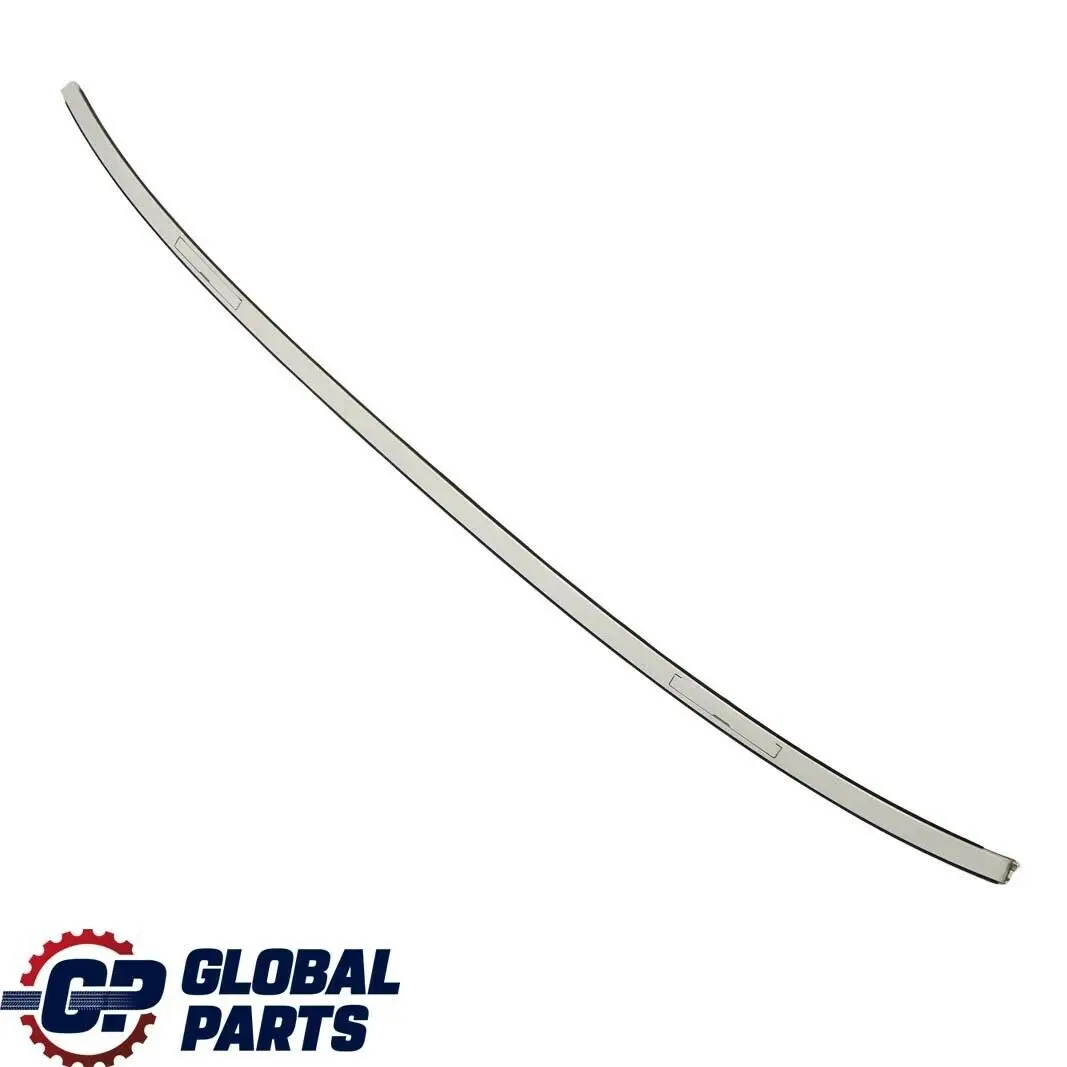 BMW 3 Series E90 Left Roof Moulding Railing Gutter N/S Alpinweiss Alpine White - SKU 0032753-AW - Part number 32753