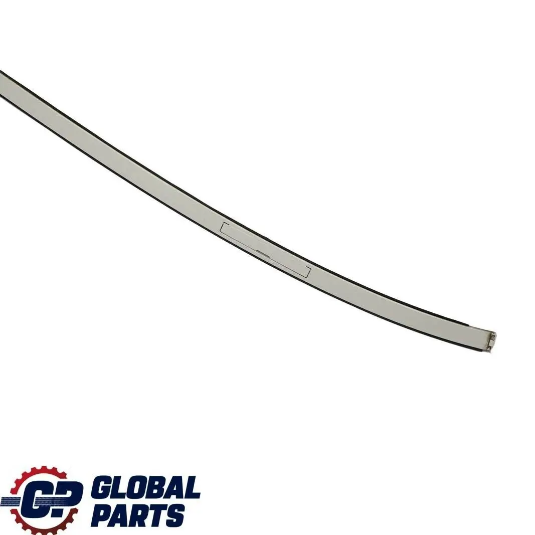 BMW 3 Series E90 Left Roof Moulding Railing Gutter N/S Alpinweiss Alpine White - SKU 0032753-AW - Part number 32753