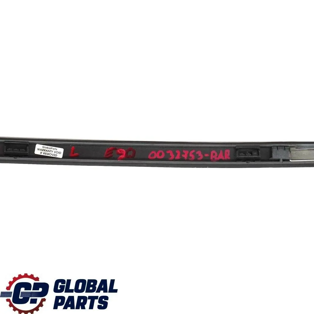 BMW 3er E90 Zierleiste Dach links Barriquerot Red Metallic 5113 - SKU 0032753-BAR - Teilenummer 0032753