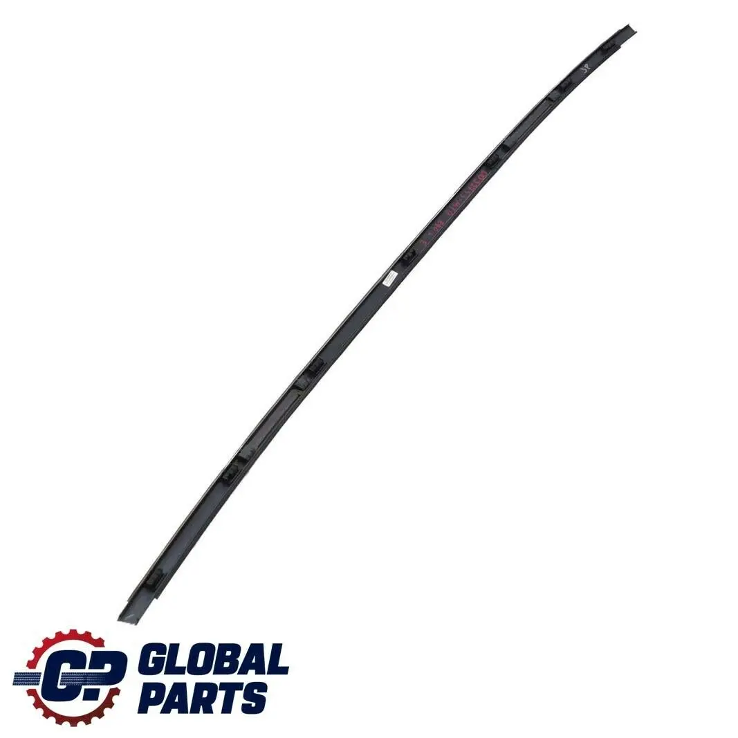 BMW E90 Left Roof Moulding Railing Gutter Trim N/S Montegoblau Blue A51 - SKU 0032753-MTB - Part number 51130032753