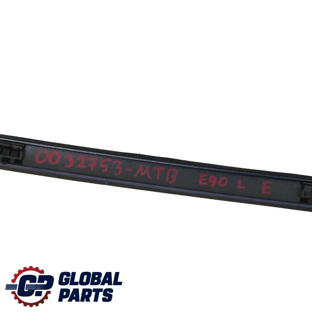 BMW 3er E90 Zierleiste Dach lackiert links Montegoblau Blue A51 - SKU 0032753-MTB - Teilenummer 51130032753