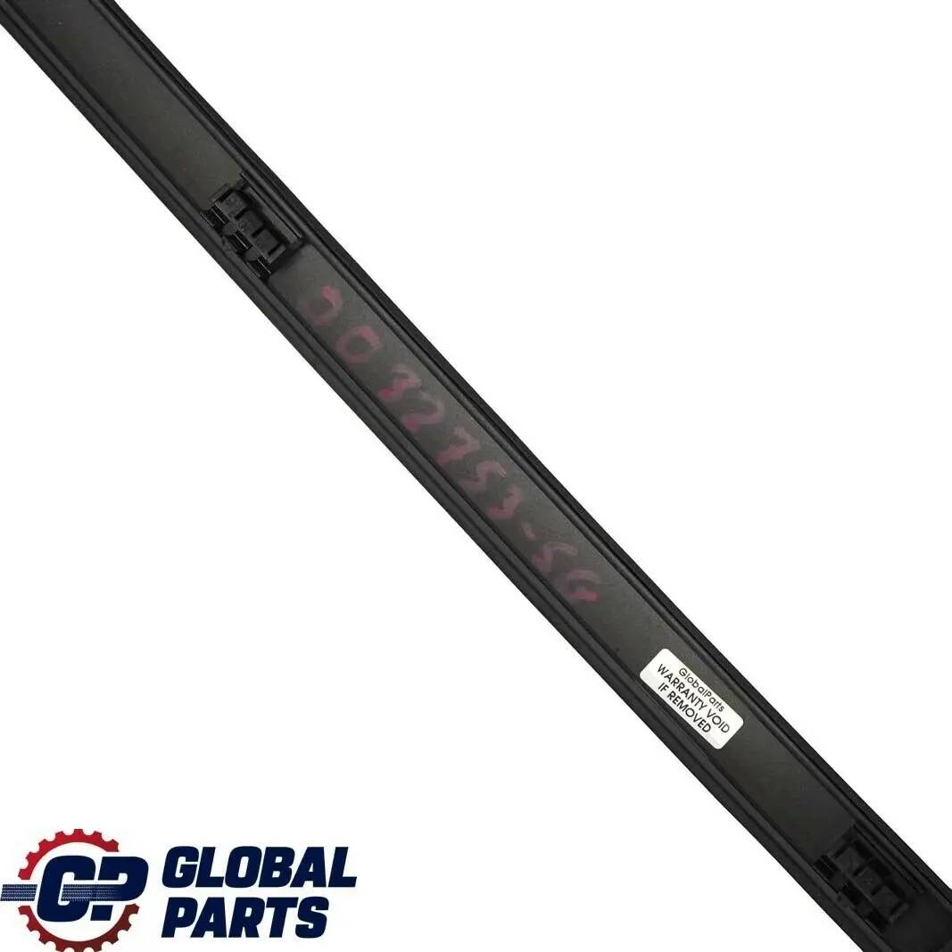 BMW E90 Left Roof Moulding Railing Gutter N/S Sparkling Graphite A22 - SKU 0032753-SG - Part number 51130032753