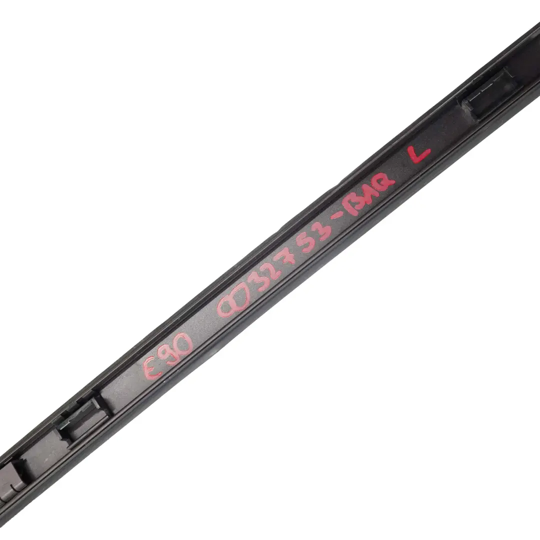 BMW E90 Roof Moulding Railing Trim Left N/S Barriquerot Red Metallic - A41 - SKU 0032753-BAQ - Part number 0032753