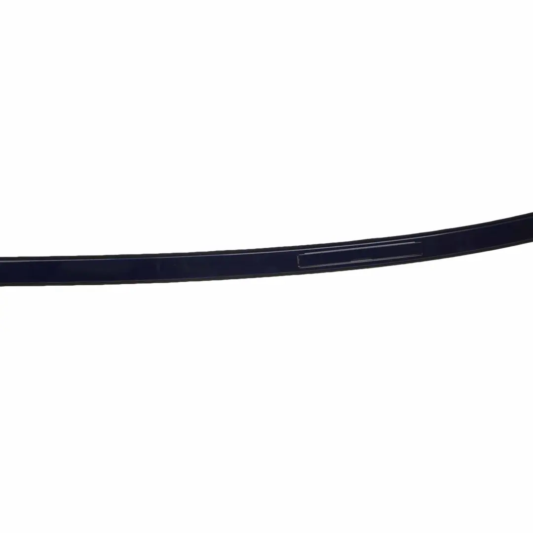 Left Roof Moulding Railing Gutter Trim N/S Tiefseeblau Blue - A76 BMW E90 - SKU 0032753-DSB - Part number 51130032753