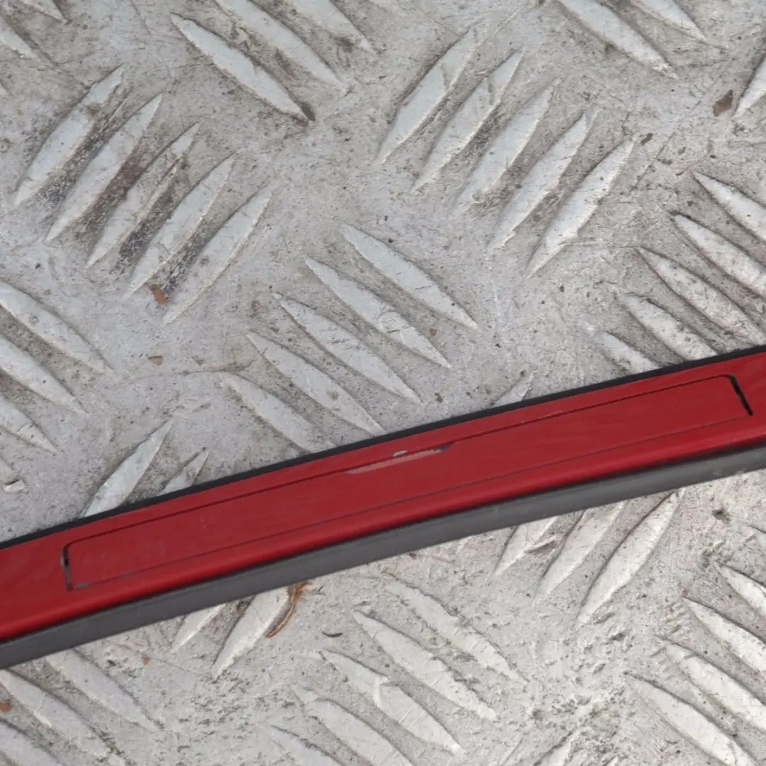 BMW 3 Series E90 Left Roof Moulding Railing Trim N/S Japanrot Japan Red 438 - SKU 0032753-JR - Part number 32753