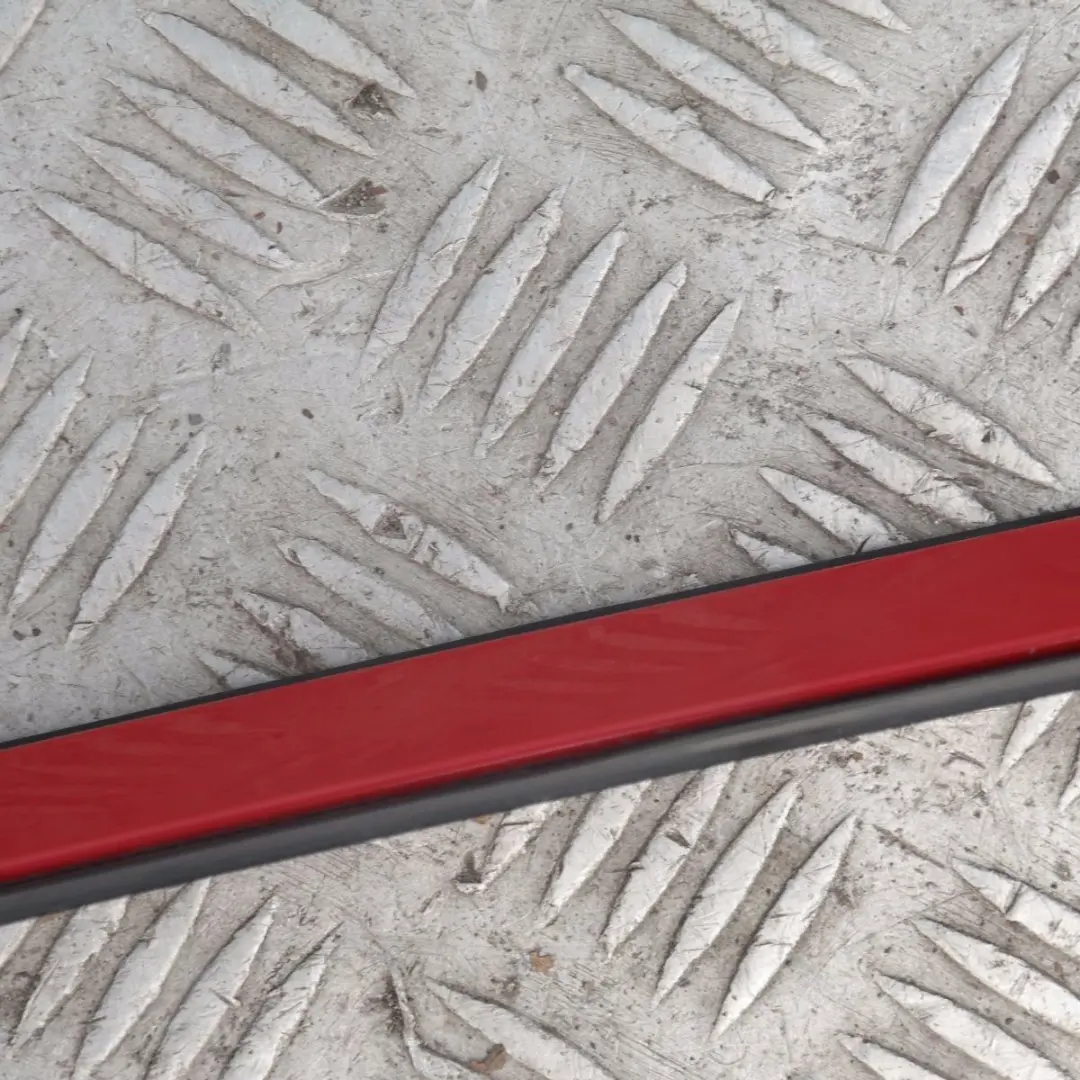 Left Roof Moulding Railing Trim N/S Japanrot Japan Red 438 to BMW 3 Series E90 with Part number 32753 BMW 3 Series E90 Left Roof Moulding Railing Trim N/S Japanrot Japan Red 438 - SKU 0032753-JR - Part number 32753