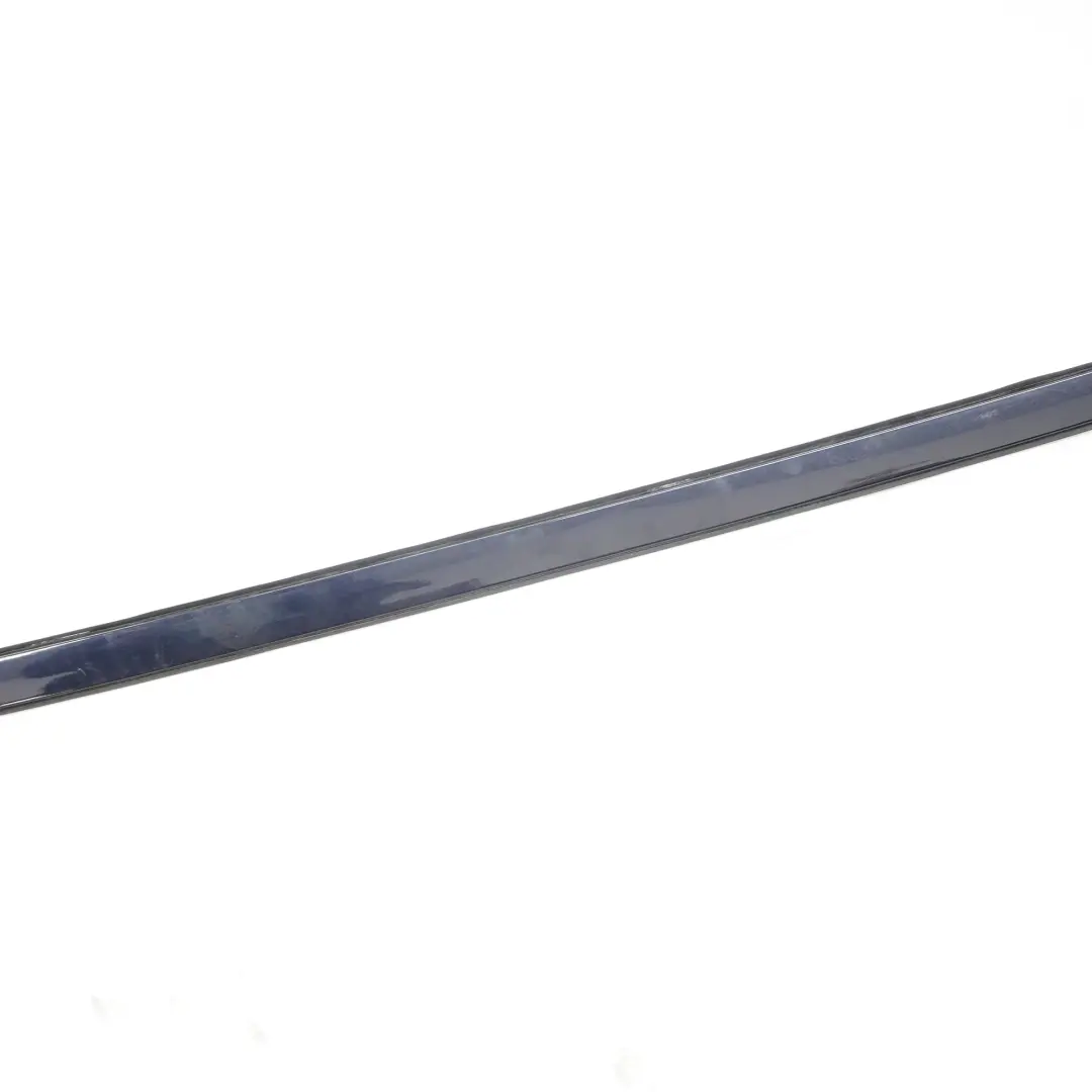 BMW 3 Series E90 E90N Left roof moulding railing gutter trim N/S Monacoblau Blue - SKU 0032753-MB - Part number 0032753