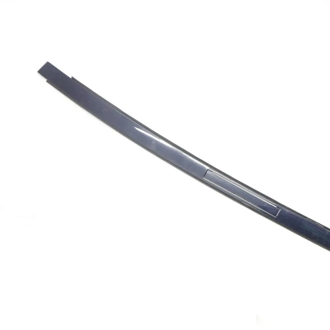 BMW 3 Series E90 E90N Left roof moulding railing gutter trim N/S Monacoblau Blue - SKU 0032753-MB - Part number 0032753