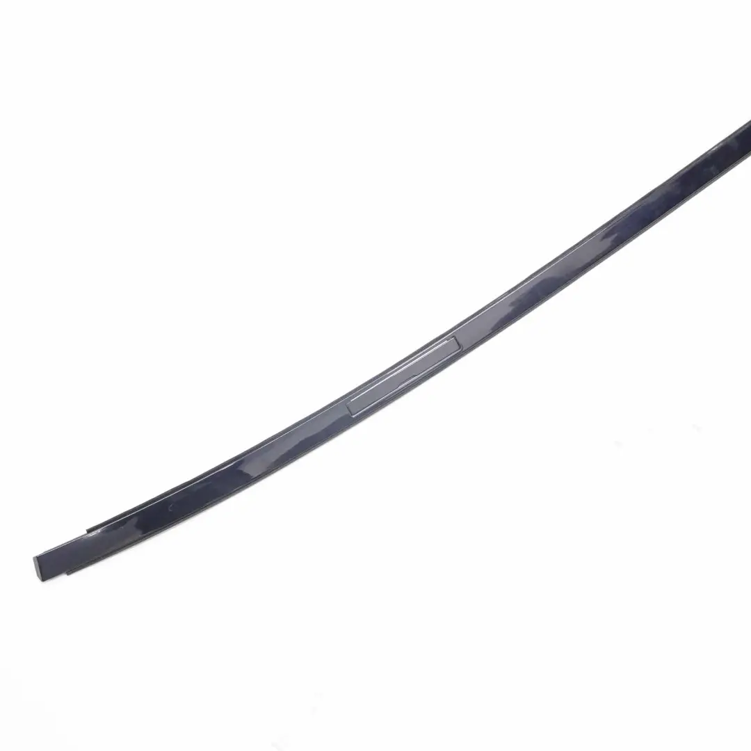 BMW 3 Series E90 E90N Left roof moulding railing gutter trim N/S Monacoblau Blue - SKU 0032753-MB - Part number 0032753