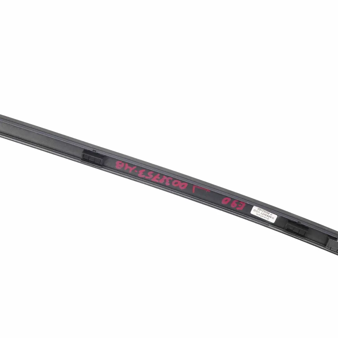 BMW 3 Series E90 E90N Left roof moulding railing gutter trim N/S Monacoblau Blue - SKU 0032753-MB - Part number 0032753