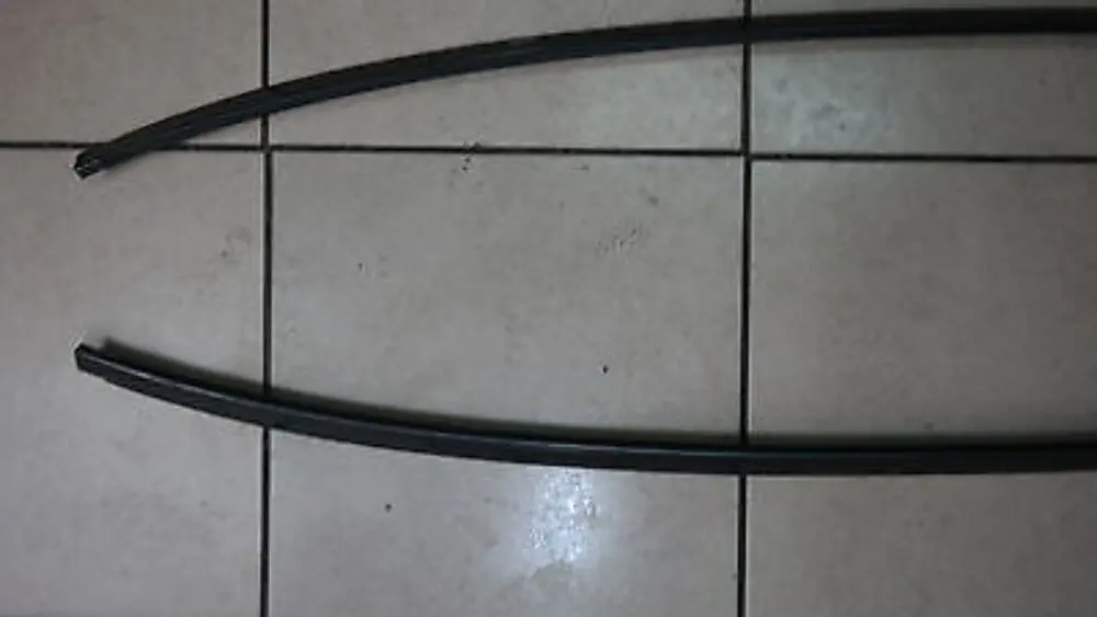 BMW E90 E90N Juego De molduras De techo izquierda y derecha Sparkling Graphite