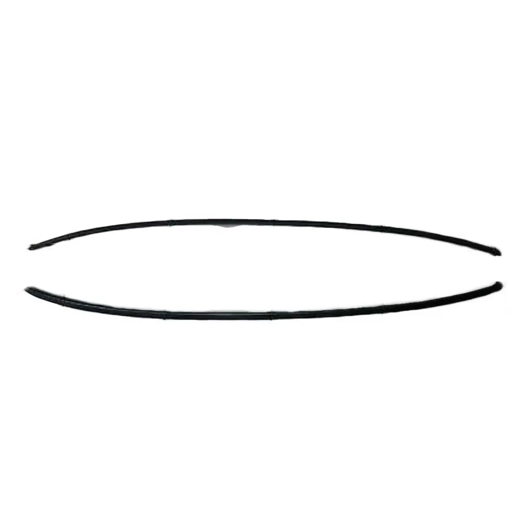 BMW 3 SERIES E90 E90N Roof Moulding Left And Right Set Sparkling Graphite - SKU 0032753-SG1 - Part number 51130031142 51130031141