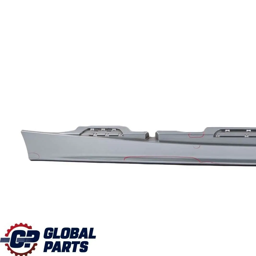Sill strip side skirt right O/S Quarzblau Blue Metallic A18 to BMW 1 SERIES 10 E87 with Part number 51770032948 BMW 1 SERIES 10 E87 Sill strip side skirt right O/S Quarzblau Blue Metallic A18 - SKU 0032948-QB10 - Part number 51770032948
