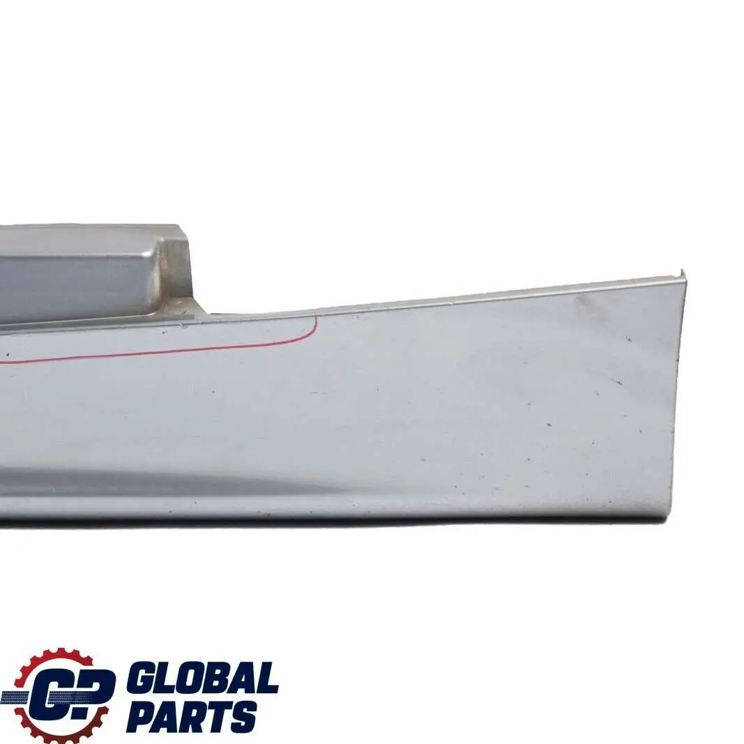 BMW 10 E87 Sill strip side skirt right Quarzblau Blue Metallic A18 - SKU 0032948-QB10 - Número de pieza 51770032948