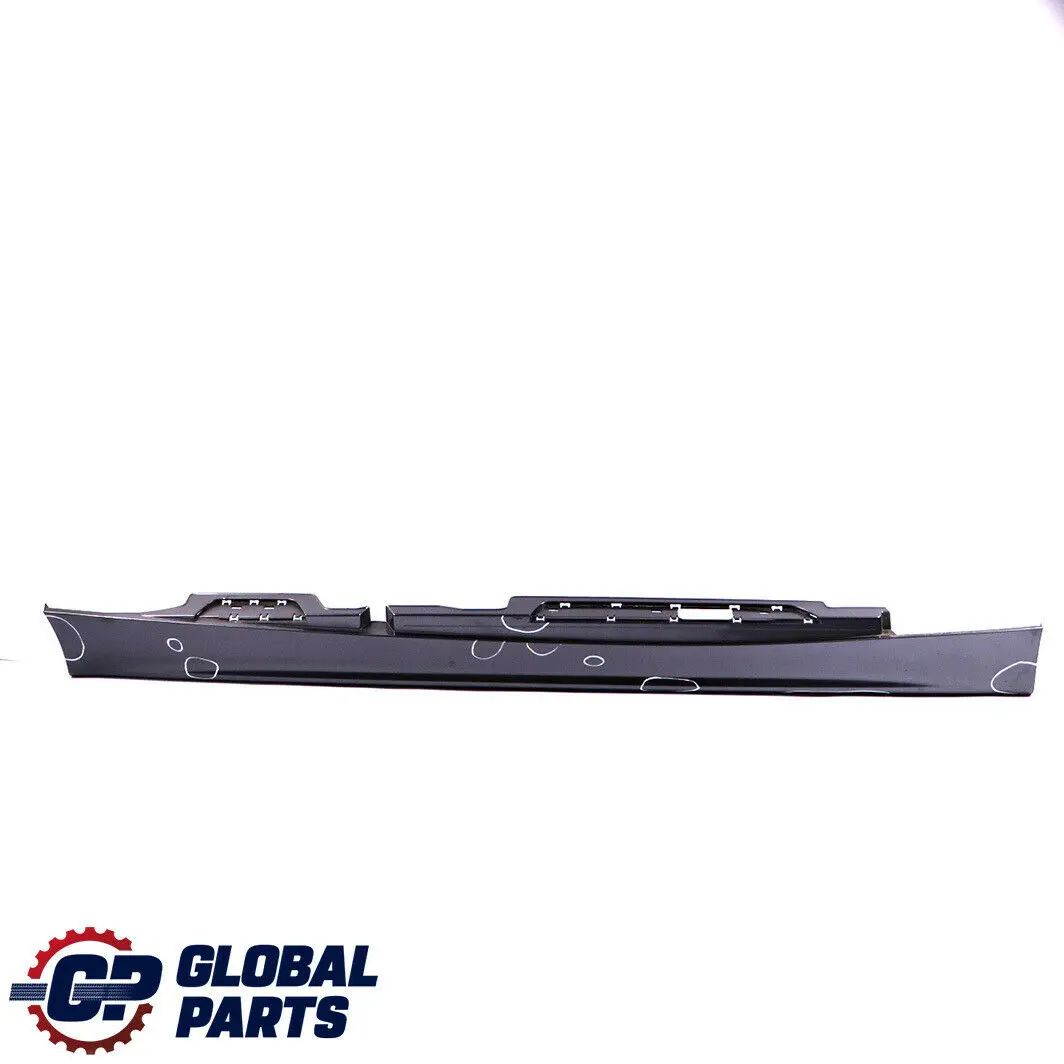 BMW 1 E87 Bas de Porte Couverture Seuil Droite Sparkling Graphite