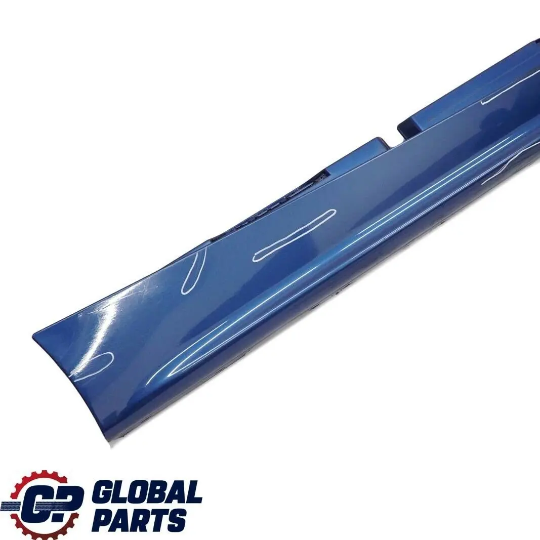 BMW 1 E87 Schwellerleiste Blende Schweller rechts Sydneyblau Blau Metallic A19 - SKU 0032948-SYD6 - Teilenummer 32948