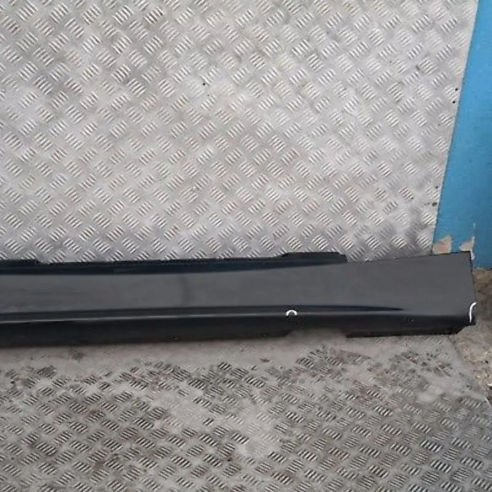 BMW E87 Próg Nakładka Listwa Progowa Prawy Black Sapphire - 475 - SKU 0032948-BS15 - Numer Części 0032948