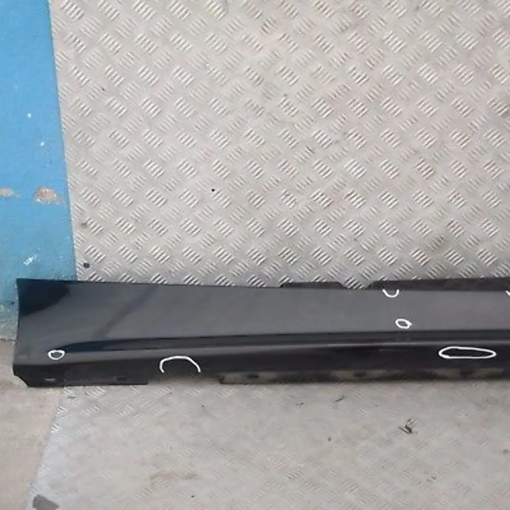 BMW E87 Listello Portiera Apertura Gonna Dx Black Sapphire Metallico 475 - SKU 0032948-BS20 - Numero di parte 32948