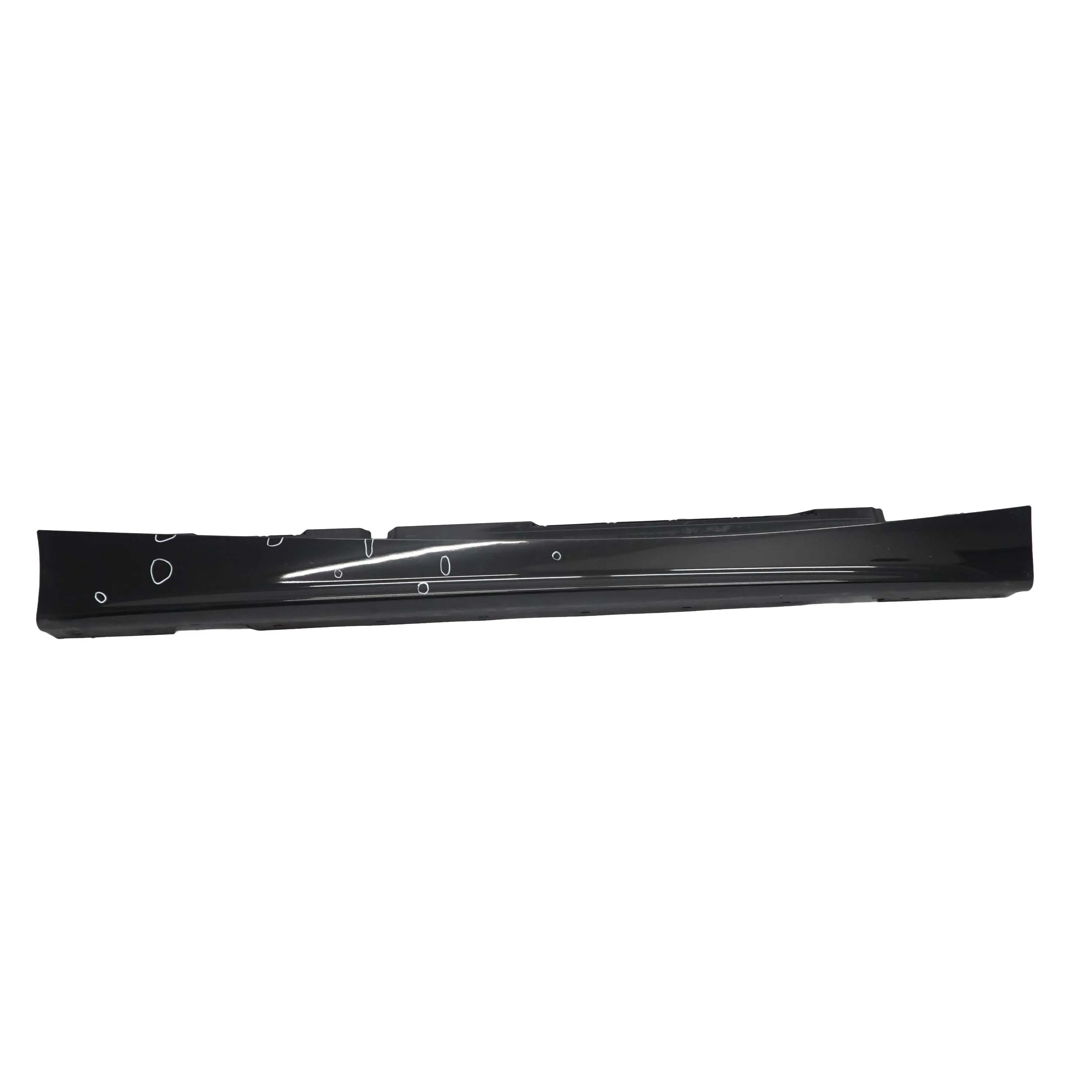 BMW E87 Sill Strip Faldon Lateral Derecho Zafiro Negro Metalizado 475