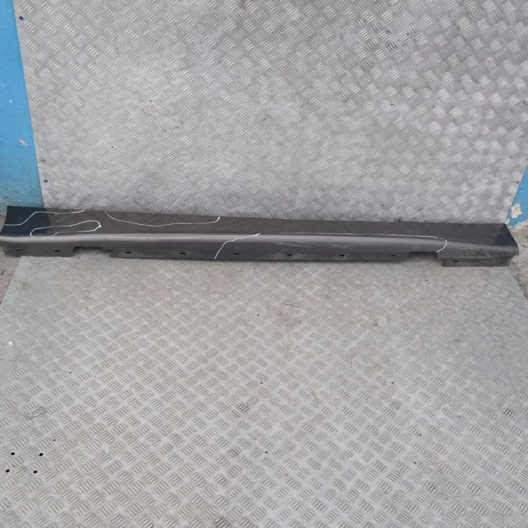 BMW E87 Sill Strip Side Skirt Derecho Marrón Havanna Metalizado - A17 - SKU 0032948-HAV - Número de pieza 32948