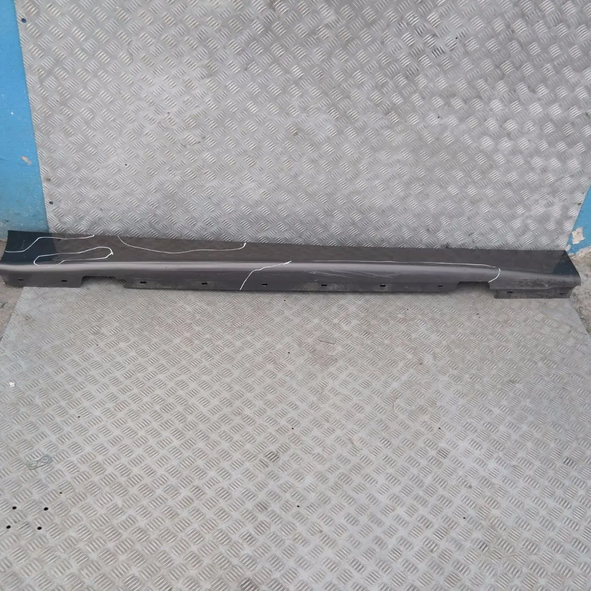 BMW 1 SERIES E87 Sill Strip Side Skirt Right O/S Havanna Brown Metallic - A17
