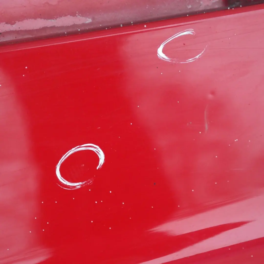 BMW E87 Listello Portiera Apertura Gonna Destra Rosso Giappone Rosso 438 - SKU 0032948-JR3 - Numero di parte 51770032948