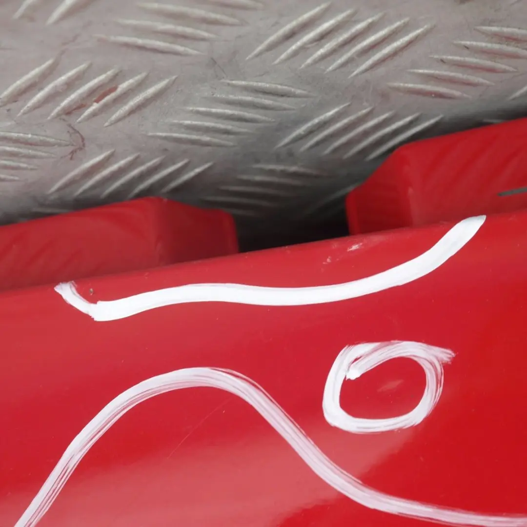 BMW 8 E87 Sill Strip Faldón Lateral Derecho Japanrot Red Rot - 438 - SKU 0032948-JR8 - Número de pieza 32948