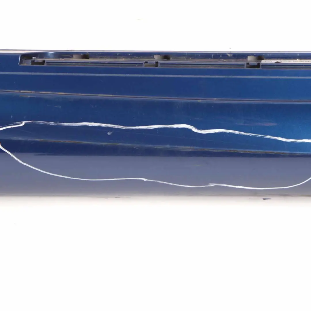 Sill Strip Side Skirt Right O/S Monacoblau Monaco Blue Metallic - A35 to BMW E87 with Part number 0032948 BMW E87 Sill Strip Side Skirt Right O/S Monacoblau Monaco Blue Metallic - A35 - SKU 0032948-MB1 - Part number 0032948