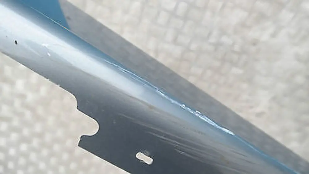 BMW 1 SERIES 9 E87 Sill strip side skirt right O/S Quarzblau Blue Metallic A18 - SKU 0032948-QB9 - Part number 51770032948
