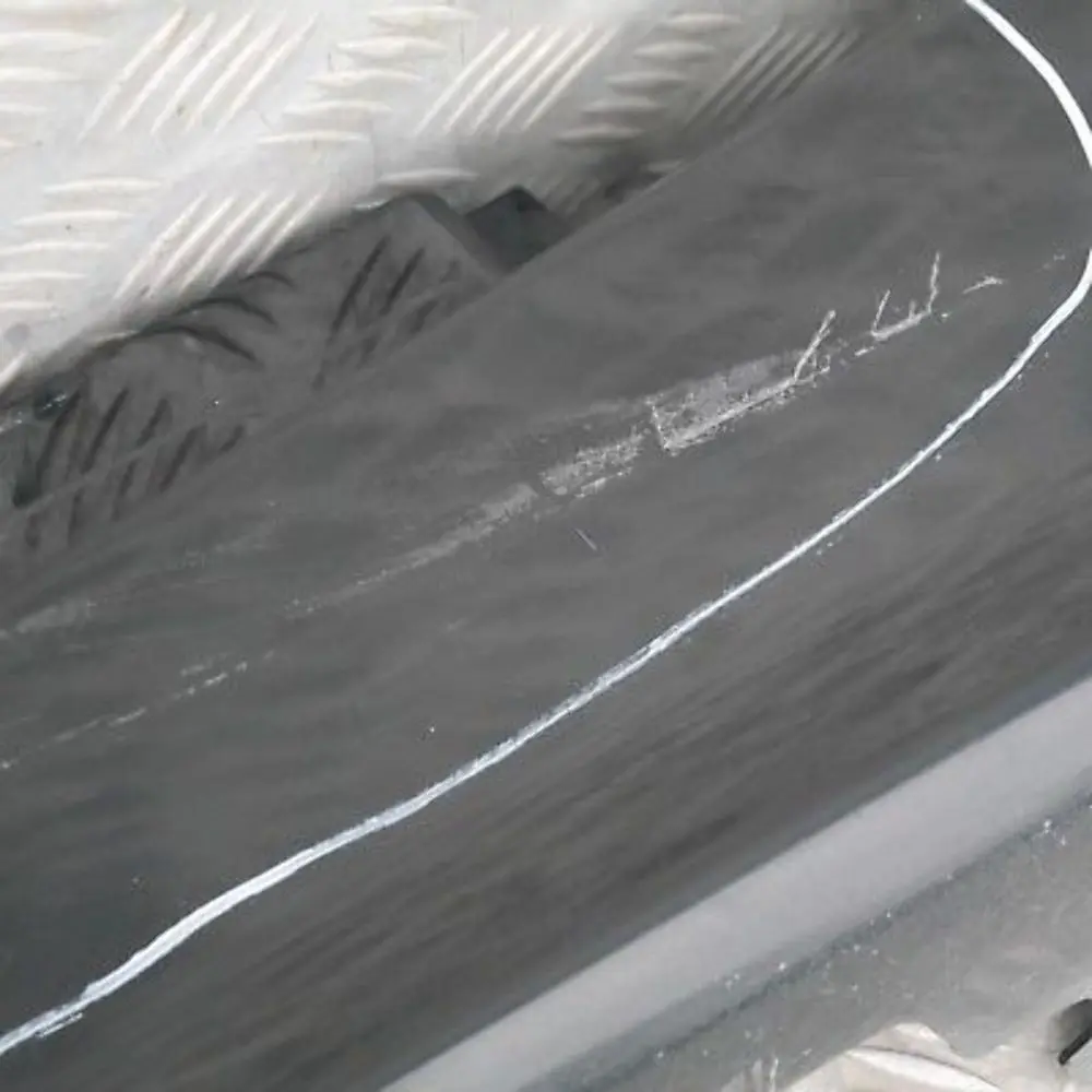 BMW 1 Series 12 E87 Sill Strip Side Skirt Right O/S Black 2 Schwarz II - 668 - SKU 0032948-SCH12 - Part number 32948