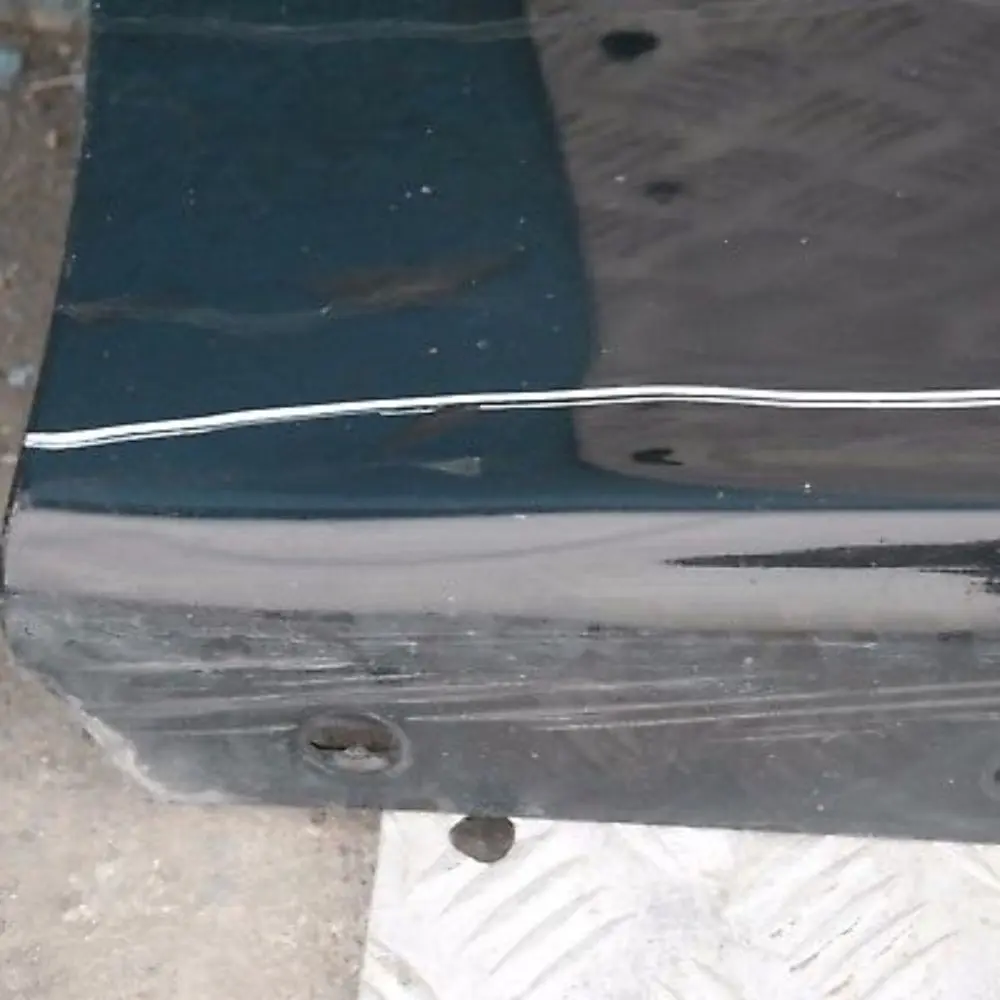 BMW 14 E87 Sill Strip Side Skirt Right Black 2 Schwarz II - 668 - SKU 0032948-SCH14 - Número de pieza 32948