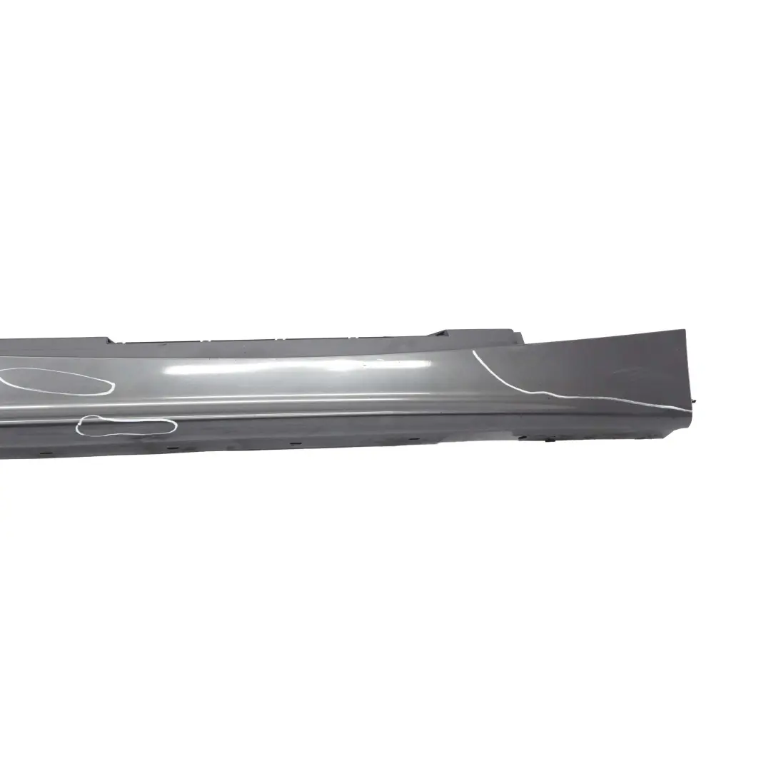 BMW E87 Sill Strip Faldon Lateral Derecho Sparkling Graphite Metallic - A22 - SKU 0032948-SG4 - Número de pieza 0032948