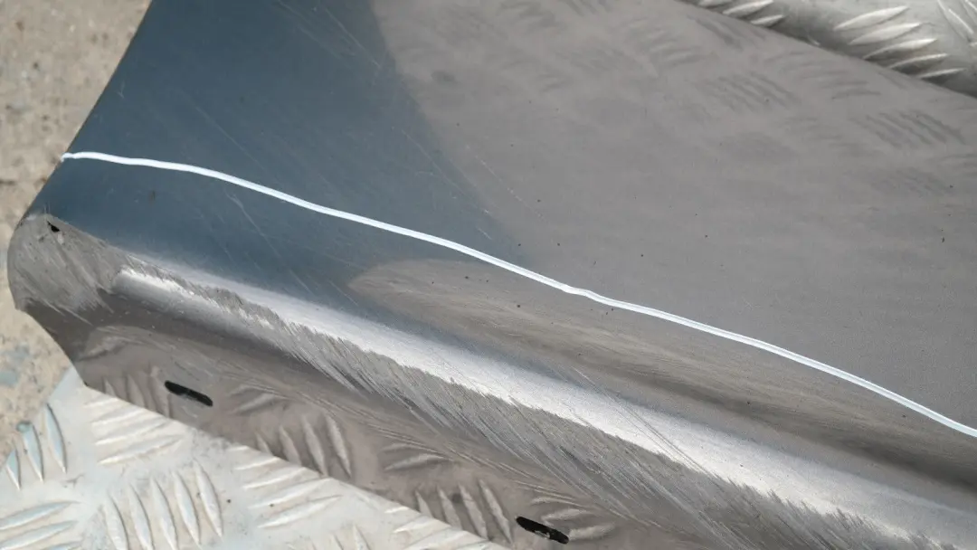 Sill strip side skirt right O/S Sparkling Graphite Metallic A22 to BMW 1 SERIES E87 with Part number 51770032948 BMW 1 SERIES E87 Sill strip side skirt right O/S Sparkling Graphite Metallic A22 - SKU 0032948-SG6 - Part number 51770032948