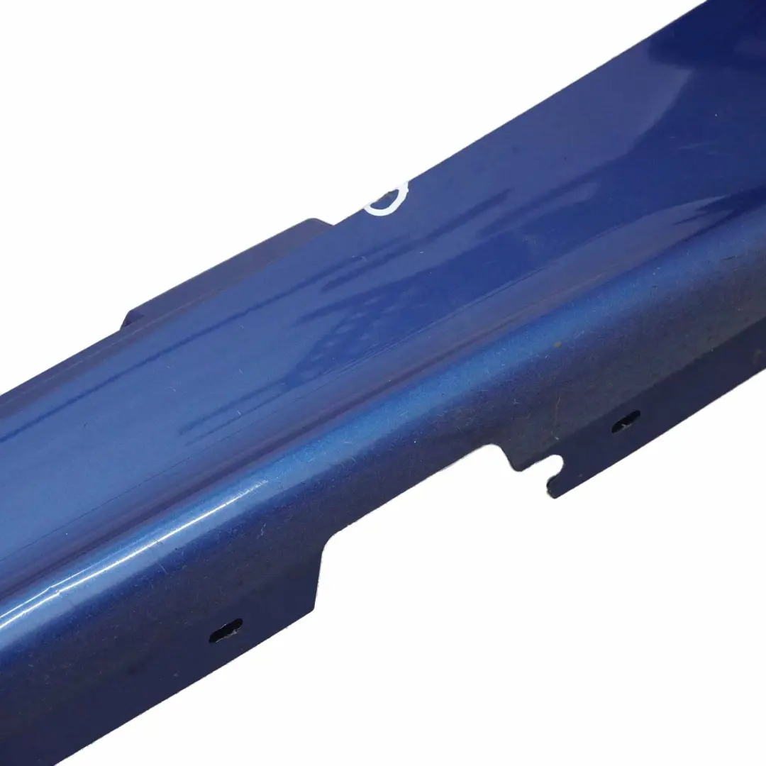  @BMW 1 SERIES 1 E87 Sill strip side skirt right O/S Sydney Blau Blue - A19 - SKU 0032948-SYD1 - Part number 51770032948