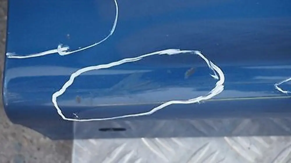 BMW 1 E87 Nakładka próg prawy Sydney Blau A19 - SKU 0032948-SYD7 - Numer Części 32948