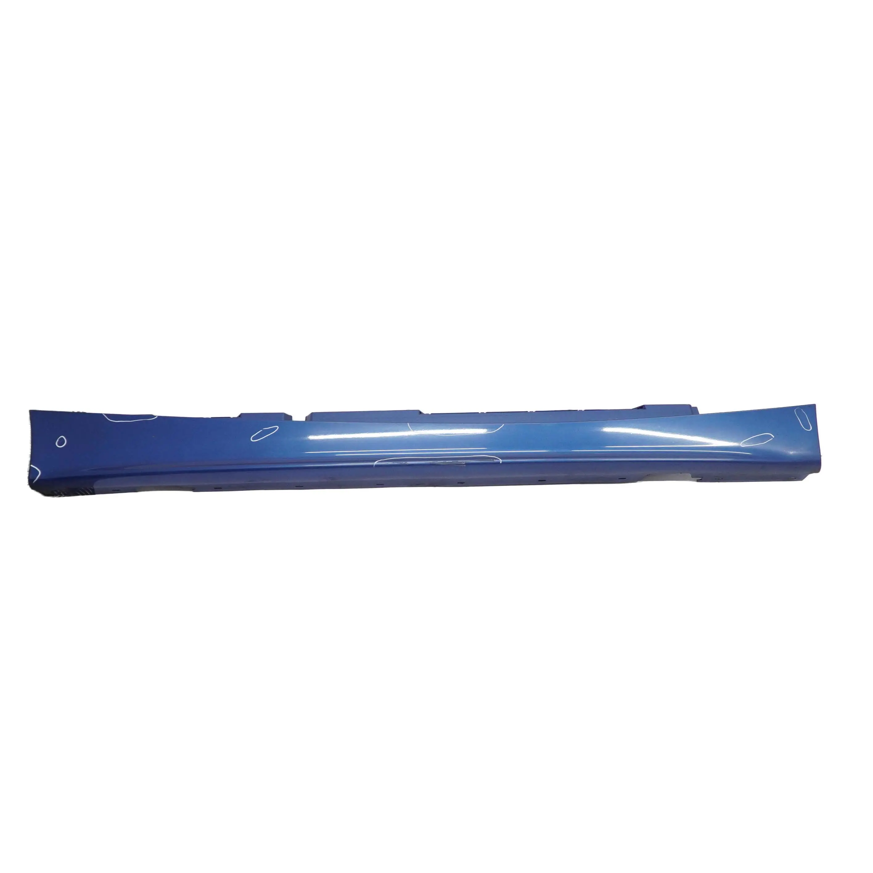 BMW E87 Listello Portiera Apertura Gonna Destra Blu Sydney Blu - A19