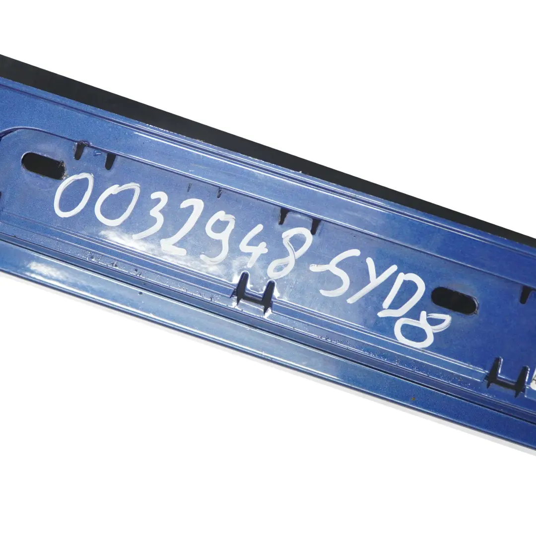 BMW E87 Sill Strip Faldon Lateral Derecho Sydneyblau Sydney Blau Blue - A19 - SKU 0032948-SYD8 - Número de pieza 32948